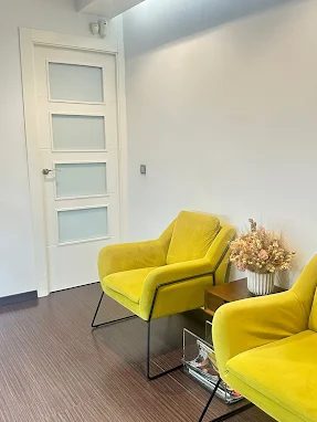 Waiting area at the practice